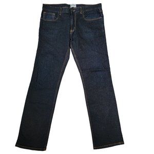 Stone Refinery "The Otis" Jeans Size 36x32 Blue Denim Stretch Straight-Fit